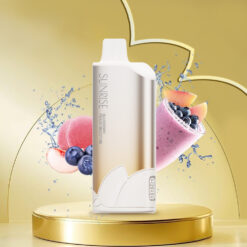 Groo Sunrise 10000 Puffs - Blueberry-Peach-Smoothie