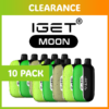10 PACK – IGET MOON – 5000 PUFFS