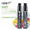 STRAWBERRY KIWI ICE – IGET HOT – 5500 PUFFS