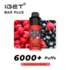 IGET BAR PLUS RASPBERRY BERRY – 6000 PUFFS